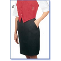 Women's Basic Flat Front Skirt - 21" Length